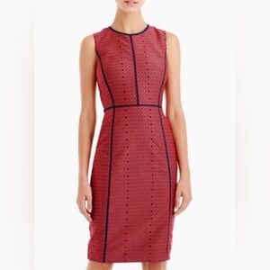 J Crew Foulard Sheath Dress size 6